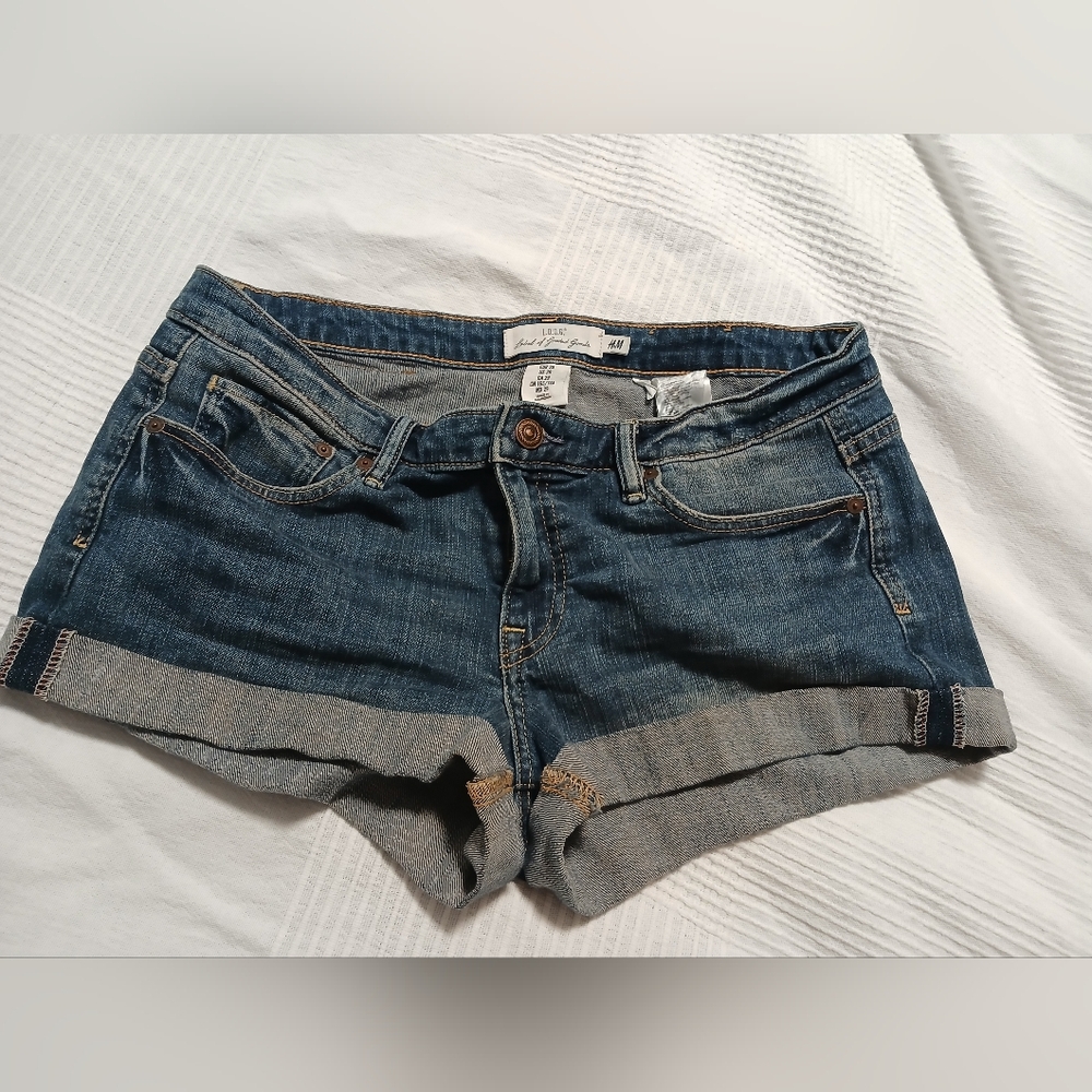 H&M Blue Jean Shorts